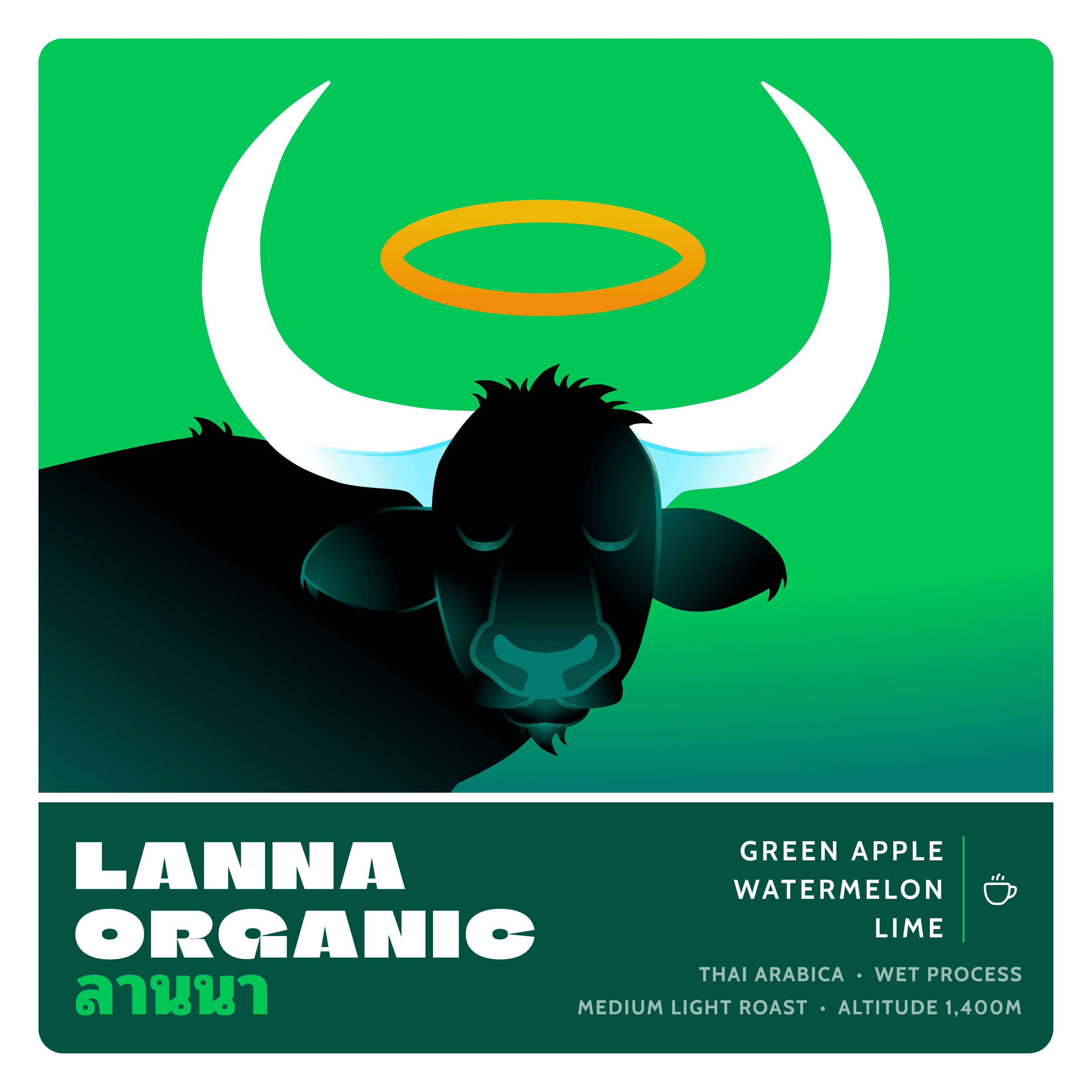 Lanna · Organic Coffee Bag